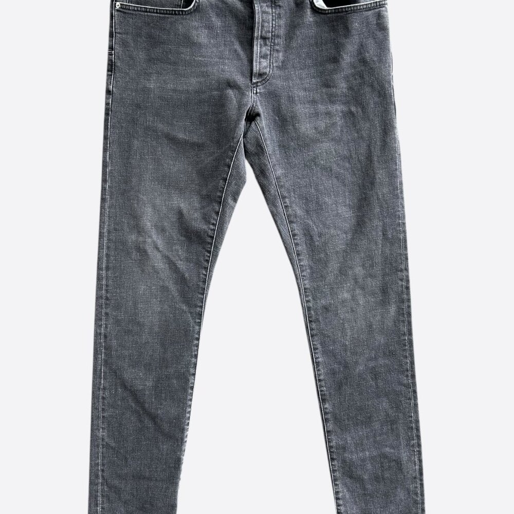 Dior Grey Denim Slim Jeans